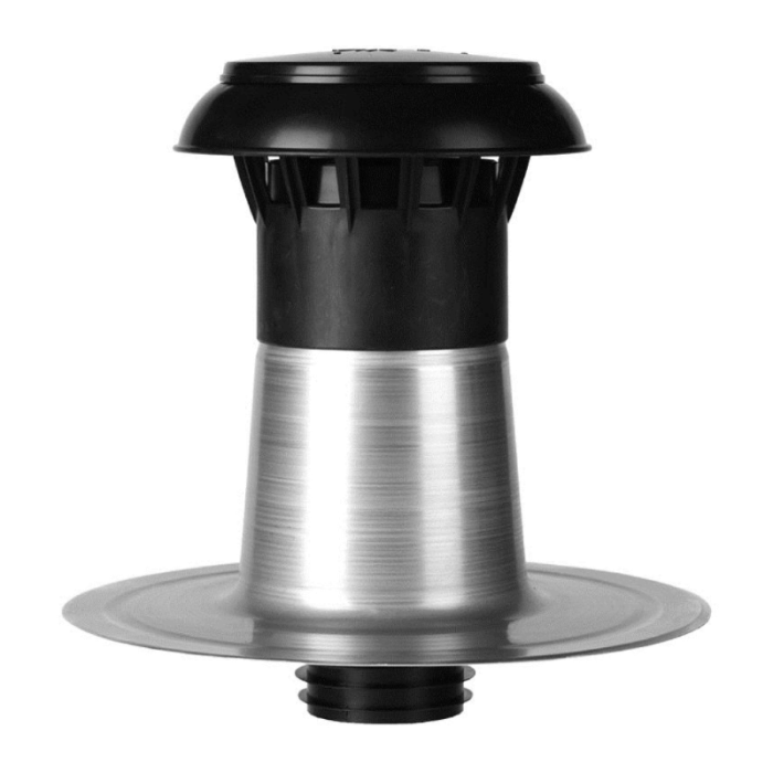 Platdak ontluchtingen dubbelwandig