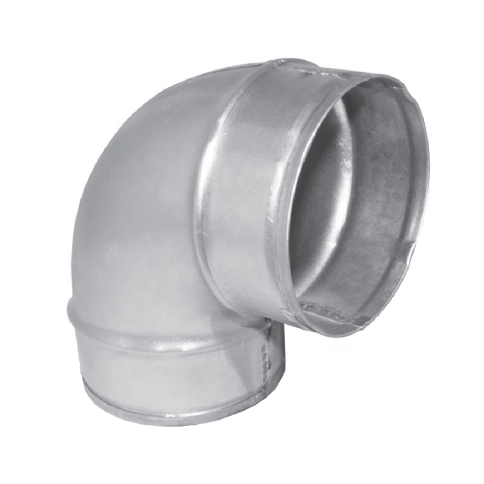 Korte bocht 90° Korte bocht 90°