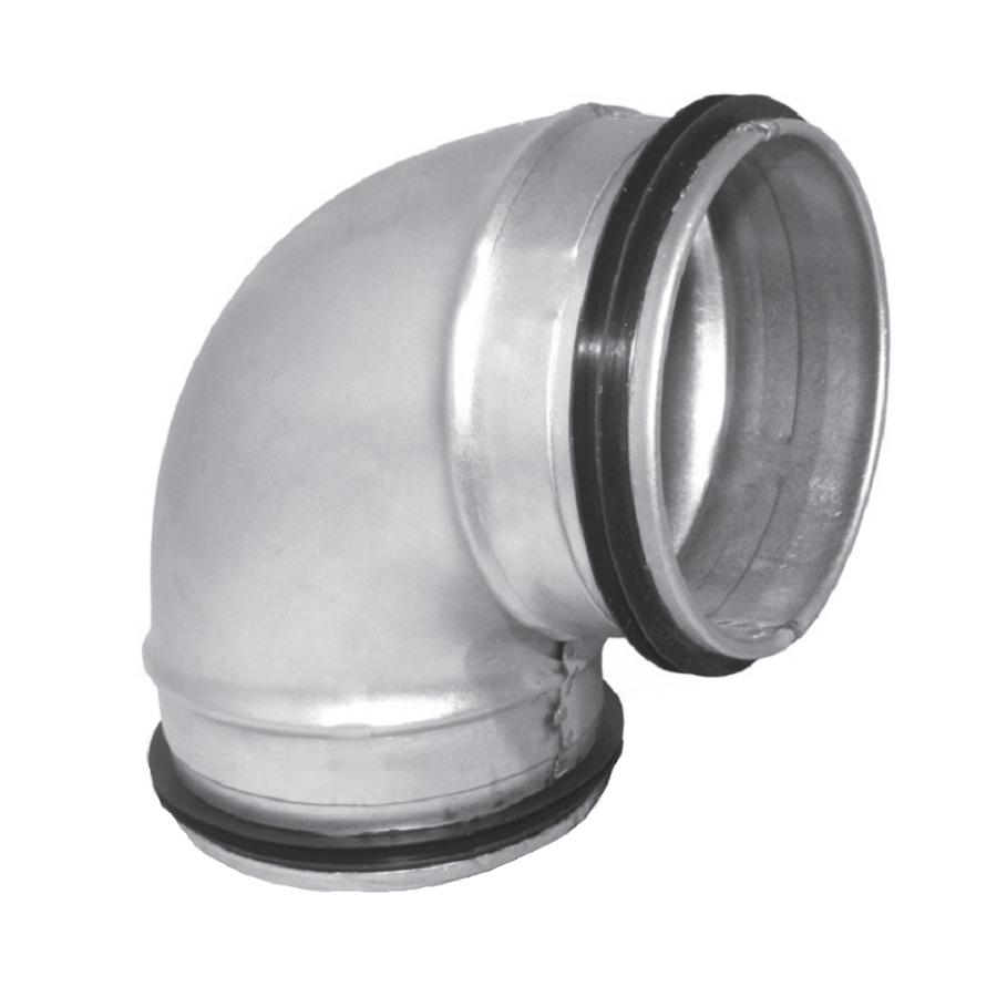 Korte bocht 90° safe Korte bocht 90° safe