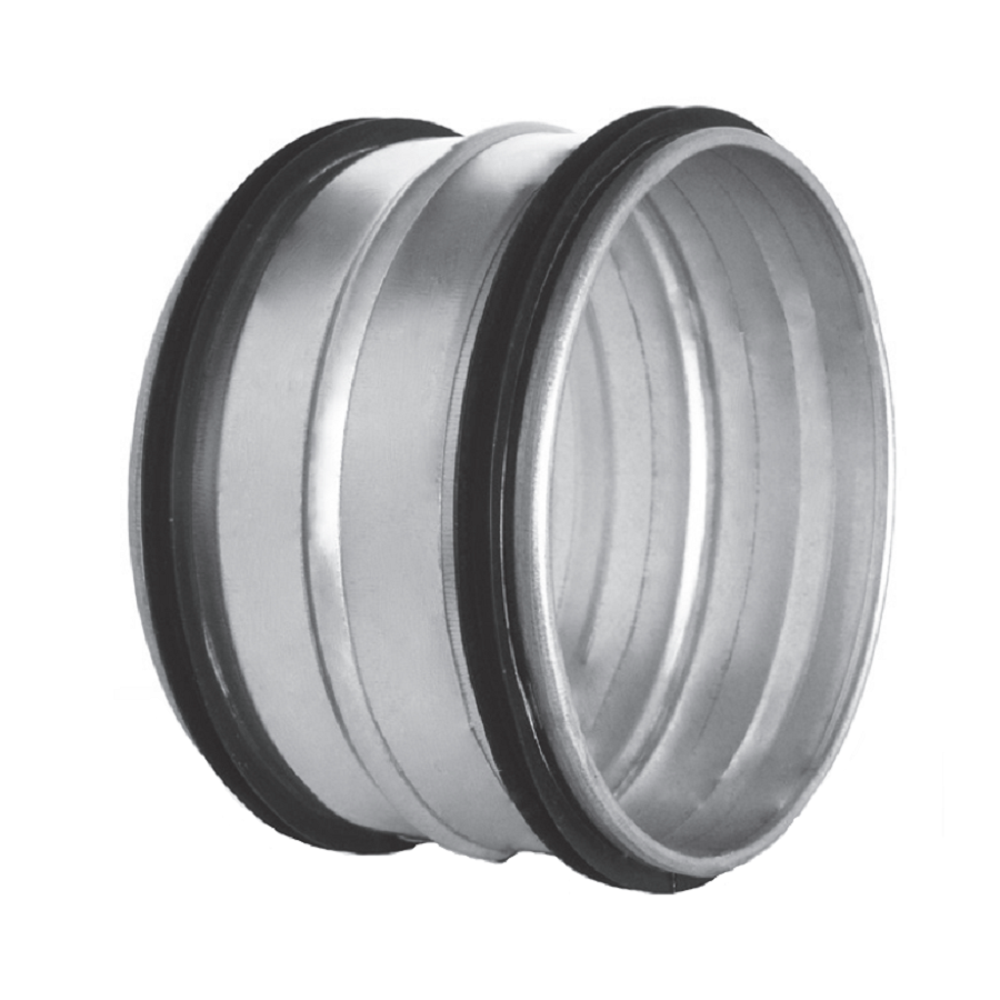 Verbinding voor spirobuis safe Verbinding voor spirobuis safe