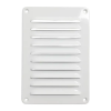 Schoepenrooster aluminium 150 x 215mm - Witthumbnail