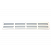 Aluminium schoepenrooster opbouw 500 x 90mm - WIT (1-5009W)thumbnail Aluminium schoepenrooster opbouw 500 x 90mm - WIT (1-5009W)thumbnail