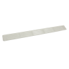 Aluminium schoepenrooster opbouw 650 x 65mm - WIT (1-6506W)thumbnail