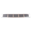 Aluminium schoepenrooster opbouw 650 x 90mm - ALU (1-6509A)thumbnail