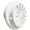 Verstelbaar kunststof ventilatierooster - Multi-fit - Ø 100 -150 - RAL 9016thumbnail