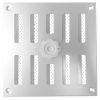Afsluitbaar schuifrooster opbouw 195 x 195mm - RVSthumbnail Afsluitbaar schuifrooster opbouw 195 x 195mm - RVSthumbnail