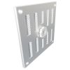 Afsluitbaar schuifrooster opbouw 195 x 195mm - RVSthumbnail Afsluitbaar schuifrooster opbouw 195 x 195mm - RVSthumbnail