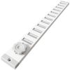 Aluminium afsluitbaar schuifrooster opbouw 370 x 40mm - WITthumbnail