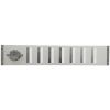 Aluminium afsluitbaar schuifrooster opbouw 500 x 90mm - ALUthumbnail Aluminium afsluitbaar schuifrooster opbouw 500 x 90mm - ALUthumbnail