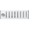 Aluminium afsluitbaar schuifrooster opbouw 500 x 150mm - WITthumbnail Aluminium afsluitbaar schuifrooster opbouw 500 x 150mm - WITthumbnail