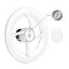 Badkamerventilator - Vent-Axia - Solara - Ø 100/125mm - vocht- en bewegingssensor - nalooptimer - Witthumbnail