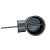 Regelklep motorstoel montage servomotor | diameter 125 mmthumbnail Regelklep motorstoel montage servomotor | diameter 125 mmthumbnail