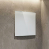 Whisper pro-design badkamerventilator - Ø100mm - met nalooptimer en vochtsensor - vlak glas - mat witthumbnail