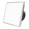 Whisper Pro-Design badkamerventilator - Ø100mm - met nalooptimer - Tegelfront - zwarte ventilatorthumbnail