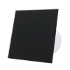Whisper Pro-Design badkamerventilator - Ø100mm - met nalooptimer - vlak glas - mat zwartthumbnail