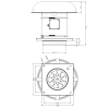 Dakventilator WRL-200 - Ø200mm - 3-standen motor - max 840 m3/hthumbnail