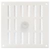 Aluminium afsluitbaar schuifrooster opbouw 250 x 250mm - WIT (3-2525W)thumbnail