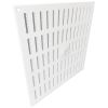 Aluminium afsluitbaar schuifrooster opbouw 350 x 350mm - WITthumbnail