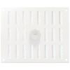 Aluminium afsluitbaar schuifrooster opbouw 245 x 195mm - WIT (3-2520W)thumbnail