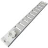 Aluminium afsluitbaar schuifrooster opbouw 300 x 40mm - ALUthumbnail Aluminium afsluitbaar schuifrooster opbouw 300 x 40mm - ALUthumbnail
