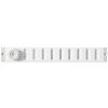 Aluminium afsluitbaar schuifrooster opbouw 300 x 40mm - WIT (3-3004W)thumbnail