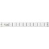 Aluminium afsluitbaar schuifrooster opbouw 300 x 30mm - WIT (3-3003W)thumbnail