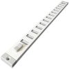 Aluminium afsluitbaar schuifrooster opbouw 370 x 30mm - WITthumbnail Aluminium afsluitbaar schuifrooster opbouw 370 x 30mm - WITthumbnail