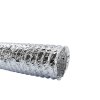 Flexibele ventilatieslang ongeïsoleerd | aluminium | diameter 160mm | lengte 1 meterthumbnail