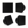 Whisper Pro-Design badkamerventilator - Ø100mm - met nalooptimer + vochtsensor - vlak kunststof - mat zwart - zwarte ventilatorthumbnail Whisper Pro-Design badkamerventilator - Ø100mm - met nalooptimer + vochtsensor - vlak kunststof - mat zwart - zwarte ventilatorthumbnail