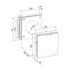 Blauberg VENTO Expert A50-1 WTW unit (WarmteTerugWinning) - WIFI - drie standen - zwart - 50 m3/h thumbnail Blauberg VENTO Expert A50-1 WTW unit (WarmteTerugWinning) - WIFI - drie standen - zwart - 50 m3/h thumbnail