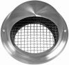 Bolrooster RVS Ø 200mm met grofmazig gaas - hoge doorlaatthumbnail Bolrooster RVS Ø 200mm met grofmazig gaas - hoge doorlaatthumbnail