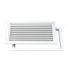Deurrooster aluminium LxH 430 x 80mm - WIT (G31-4207W) thumbnail