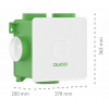 DucoBox Reno woonhuisventilator | 325 m3/h | randaarde | RF batterij + 2x CO2 sensor | 0000-4838thumbnail DucoBox Reno woonhuisventilator | 325 m3/h | randaarde | RF batterij + 2x CO2 sensor | 0000-4838thumbnail