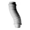Flexibel aansluitstuk voor dakdoorvoer 131 naar buis Ø100mm - L=650mm (0242202)thumbnail