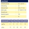 Deurrooster aluminium LxH 430 x 80mm - WIT (G31-4207W) thumbnail
