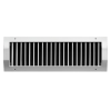 Enkel instelbaar kanaalrooster (buis Ø150mm - Ø400mm) staal 325 x 75mm - toevoer en afvoerthumbnail Enkel instelbaar kanaalrooster (buis Ø150mm - Ø400mm) staal 325 x 75mm - toevoer en afvoerthumbnail