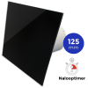 Whisper Pro-Design badkamerventilator - Ø125mm - met nalooptimer - vlak glas - glans zwartthumbnail