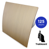 Pro-Design badkamer/toilet ventilator - TREKKOORD (KW125W) - Ø 125mm - kunststof - goudthumbnail