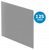 Whisper Pro-Design badkamerventilator - Ø125mm - aan/uit - vlak glas - mat grijsthumbnail