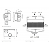 Orcon MVS-15RHBP | 550 m³/h | perilex | met vochtsensor en afstandsbediening RFthumbnail