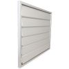 Overdrukrooster opbouw - 555 x 555mm - grote lamellen (12HD-5656AA)thumbnail