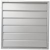 Overdrukrooster opbouw - 555 x 555mm - grote lamellen (12HD-5656AA)thumbnail