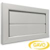 Overdrukrooster opbouw | 255 x 155mm | aluminium naturel geanodiseerdthumbnail