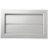 Overdrukrooster opbouw | 255 x 155mm | aluminium naturel geanodiseerdthumbnail