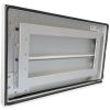 Overdrukrooster opbouw | 255 x 155mm | aluminium naturel geanodiseerdthumbnail