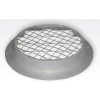 Rond buitenluchtrooster aluminium Ø 125mm met grofmazig gaas - hoge doorlaatthumbnail