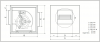 Chaysol airbox boxventilator | type compacta (UPE 10/10) | CM-AL | 3200 m3/h | 400 mmthumbnail