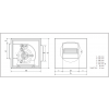 Chaysol airbox boxventilator | type compacta (UPE 10/10) | CM-AL | 2800 m3/h | 400 mmthumbnail Chaysol airbox boxventilator | type compacta (UPE 10/10) | CM-AL | 2800 m3/h | 400 mmthumbnail