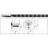 Chaysol Centrifugaal ventilator 10/10 CM/AL 550W/4P - 3400m3/h, 4.8Athumbnail Chaysol Centrifugaal ventilator 10/10 CM/AL 550W/4P - 3400m3/h, 4.8Athumbnail