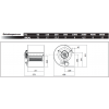 Chaysol Centrifugaal ventilator 12/9 CM/AL 736W/6P - 4800m3/h bij 250pa, 8.1Athumbnail Chaysol Centrifugaal ventilator 12/9 CM/AL 736W/6P - 4800m3/h bij 250pa, 8.1Athumbnail